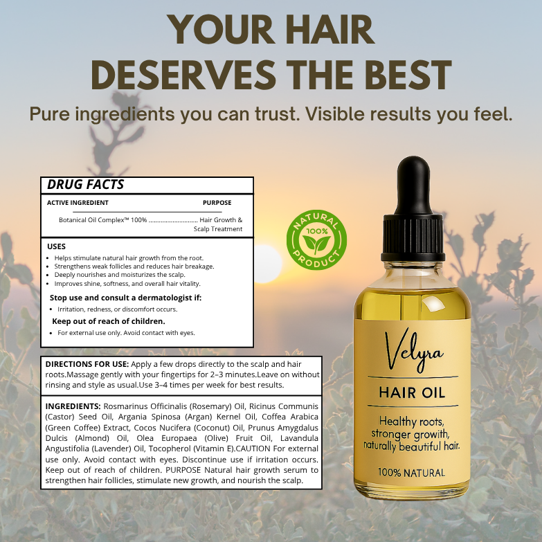 Velyra™ Veganic Natural Hair Boost
