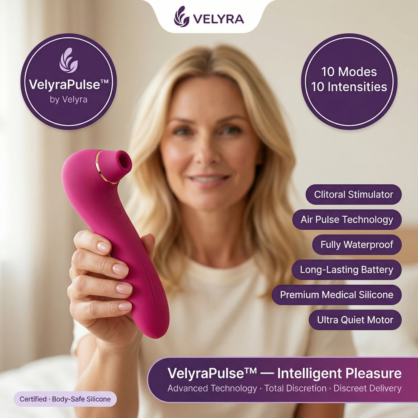 VELYRA PULSE™ — You've strengthened the muscle. Now wake it back up.